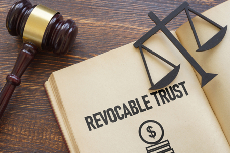 Revocable Trust in a book